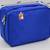 atorakushon   Fabric Cosmetic Bag Makeup Pouch Jewellery Vanity Box Travel Storage Organizer Grooming Kit for Women Blue
