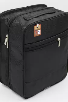 atorakushon   Fabric Travel Shoe Bags Shoe Cover for Travelling Storage Bag Footwear Wardrobe Organizer Pouch (Black)