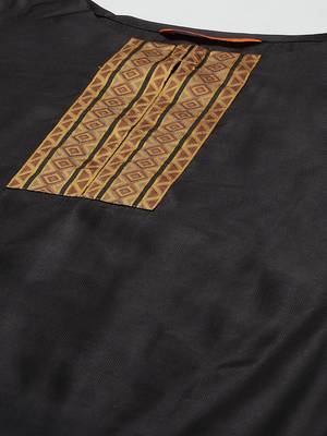Indo Era Solid Straight Kurta With Palazzo Set 5