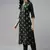 Indo Era Green Embroidered Straight Kurta Palazzo With Dupatta Set