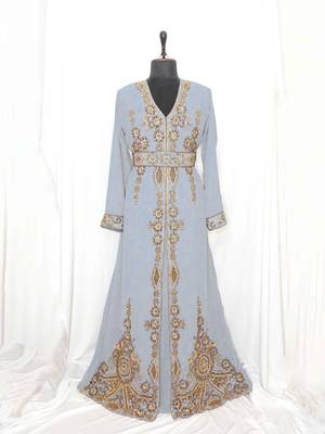 Grey Casual Kaftan for Women 1