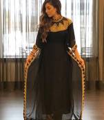 Sale New Year Ethnic Wear Moroccan Dubai Abaya Kaftan Farasha Abaya Gold Crystal Work Dresses 