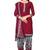 Salwar Studio Women's Pack of 2 Synthetic Printed Unstitched Dress Material Combo