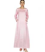 Blue Simple and Elegant Abaya