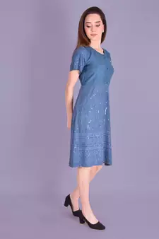 MATINE Women Embroidered Short Dress