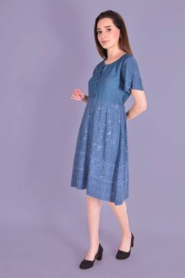 MATINE Women Embroidered Short Dress 3