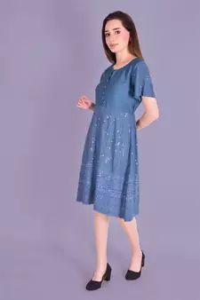 MATINE Women Embroidered Short Dress