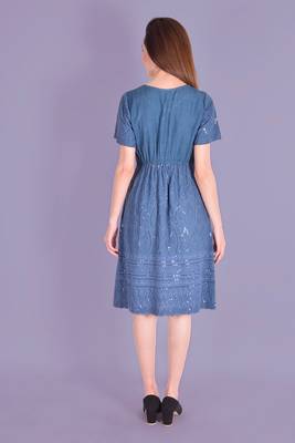 MATINE Women Embroidered Short Dress 4