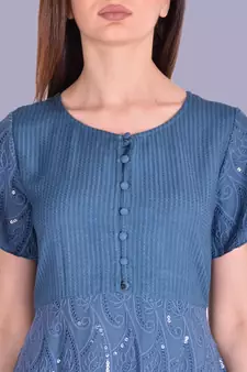 MATINE Women Embroidered Short Dress
