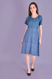 MATINE Women Embroidered Short Dress
