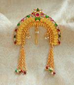 LALSO Traditional Hair Amboda Veni Hair Jewelry Hair Accessories  - LVNI02_KG