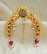 LALSO Traditional Hair Jewellery Amboda Veni Hair Accessories  - LVNI15_KG