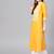 Varanga Women Yellow & White Yoke Design Khari Print Straight Kurta