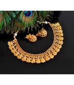 Beautiful Antique Lakshmi Necklace Set  dj03497