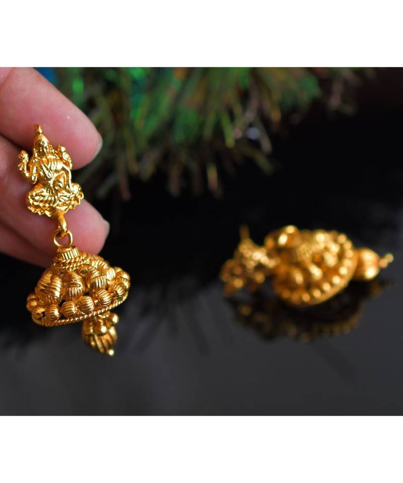 Beautiful Antique Lakshmi Necklace Set  dj03497