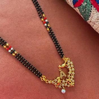 Gold mangalsutra 1