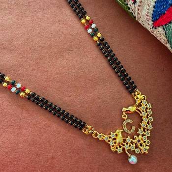 Gold mangalsutra 1