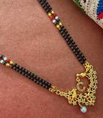 Gold mangalsutra