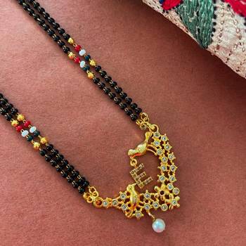 Gold mangalsutra 1