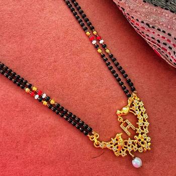 Gold mangalsutra 1