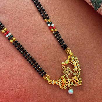 Gold mangalsutra 1