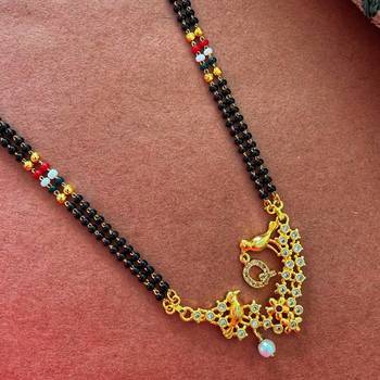 Gold mangalsutra 1