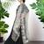 Black embroidered faux georgette salwar