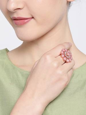 Platinum cubic zirconia rings 1