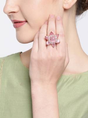 Platinum cubic zirconia rings 1