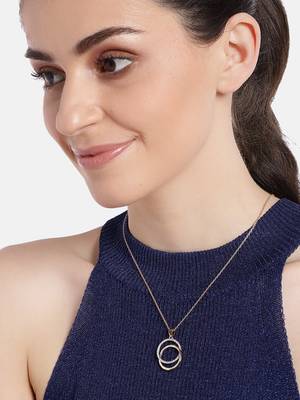 Platinum cubic zirconia pendants 1