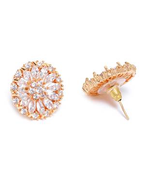 Gold cubic zirconia pendants 4