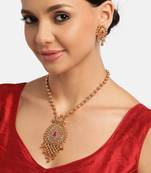 Pink cubic zirconia pendants