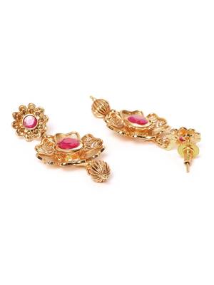 Pink cubic zirconia pendants 4