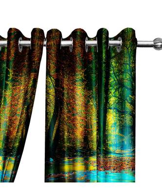 Multicolor Polyester Digtal Printed Curtain 1