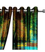 Multicolor Polyester Digtal Printed Curtain