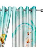 Multicolor Polyester Digtal Printed Curtain