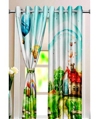 Multicolor Polyester Digtal Printed Curtain 2