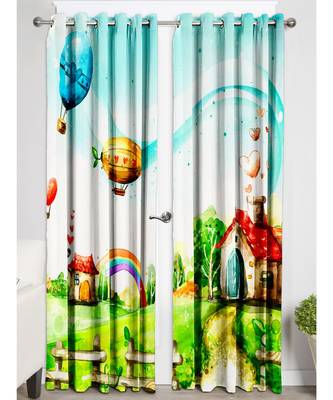 Multicolor Polyester Digtal Printed Curtain 4