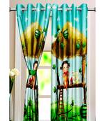 Multicolor Polyester Digtal Printed Curtain