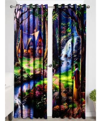 Multicolor Polyester Digtal Printed Curtain 4