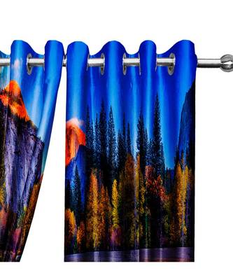 Multicolor Polyester Digtal Printed Curtain 1