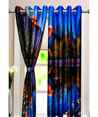 Multicolor Polyester Digtal Printed Curtain 2