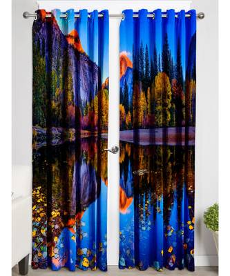 Multicolor Polyester Digtal Printed Curtain 4