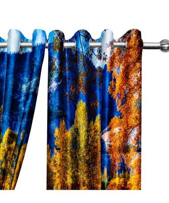 Multicolor Polyester Digtal Printed Curtain 1