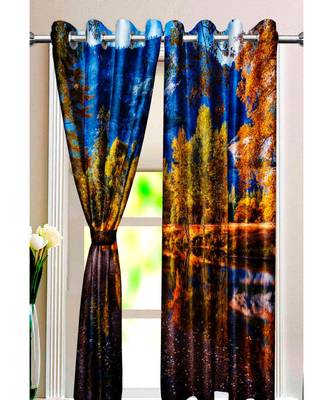 Multicolor Polyester Digtal Printed Curtain 2