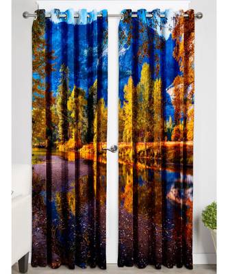 Multicolor Polyester Digtal Printed Curtain 4