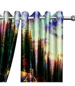 Multicolor Polyester Digtal Printed Curtain