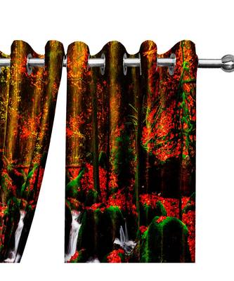 Multicolor Polyester Digtal Printed Curtain 1