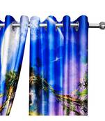 Multicolor Polyester Digtal Printed Curtain