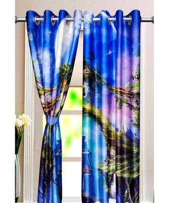Multicolor Polyester Digtal Printed Curtain 2